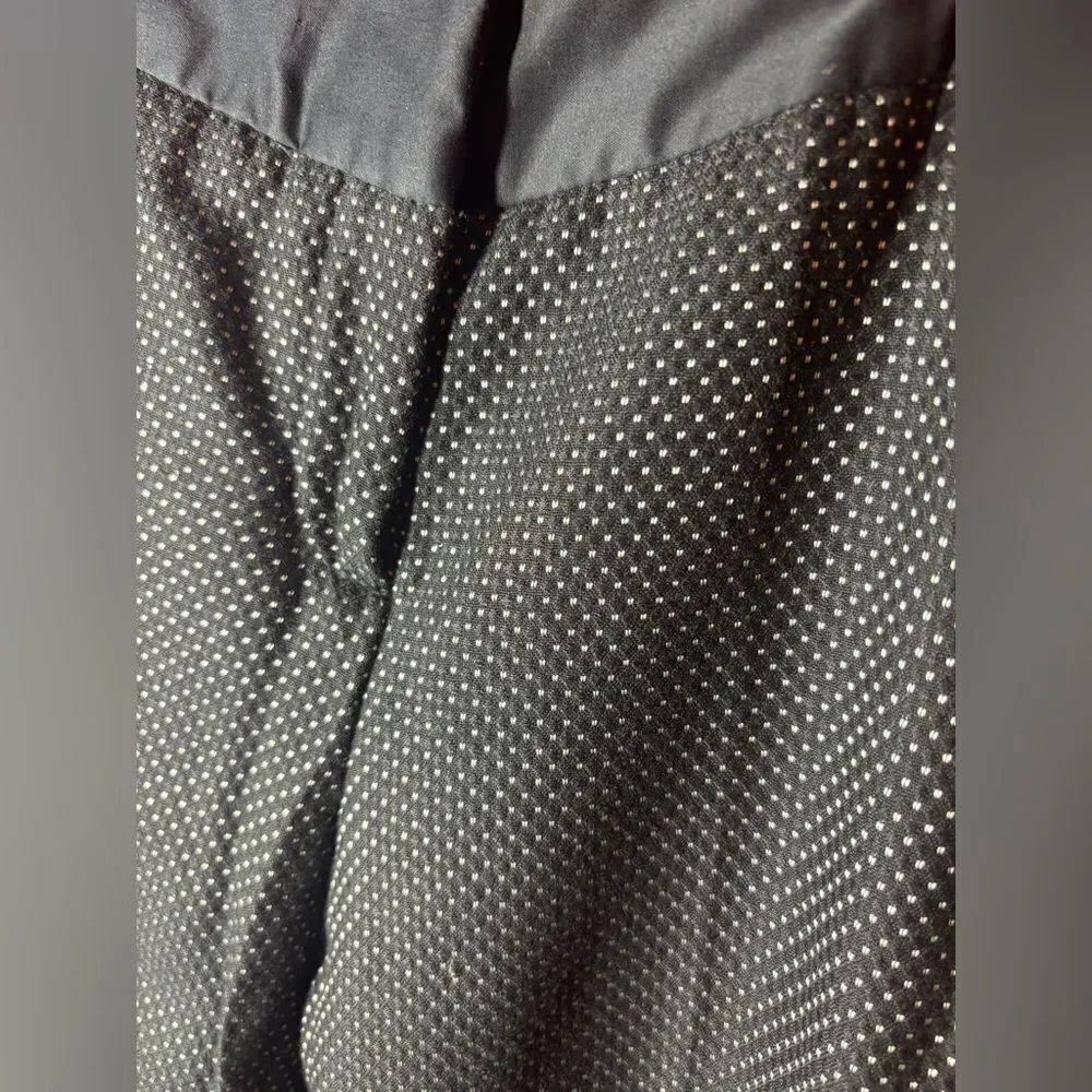 Cynthia Rowley Women’s Black Polka Dot Cropped Dress Pants Size 2 EPC